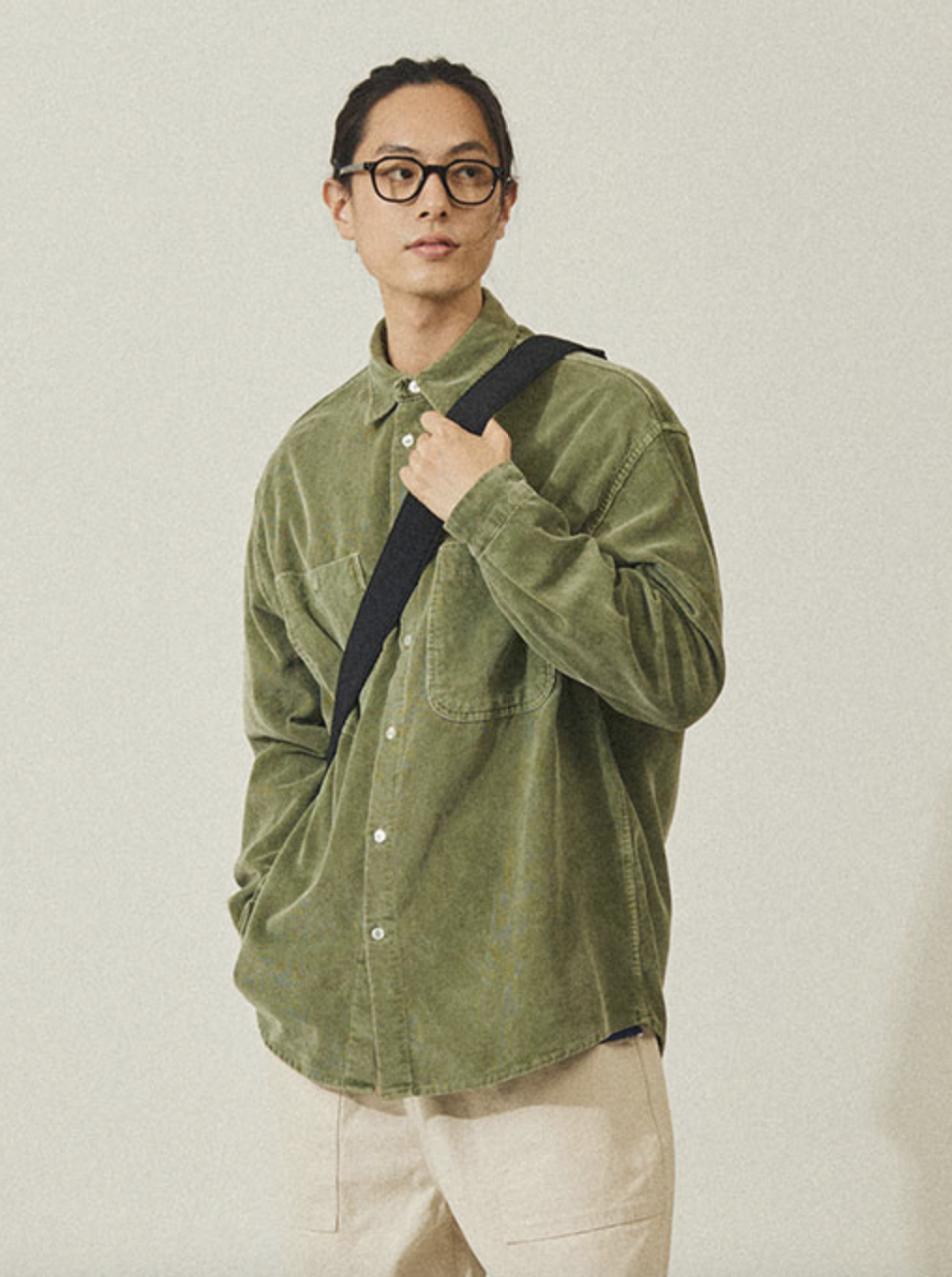 pigment shirt deep green-1