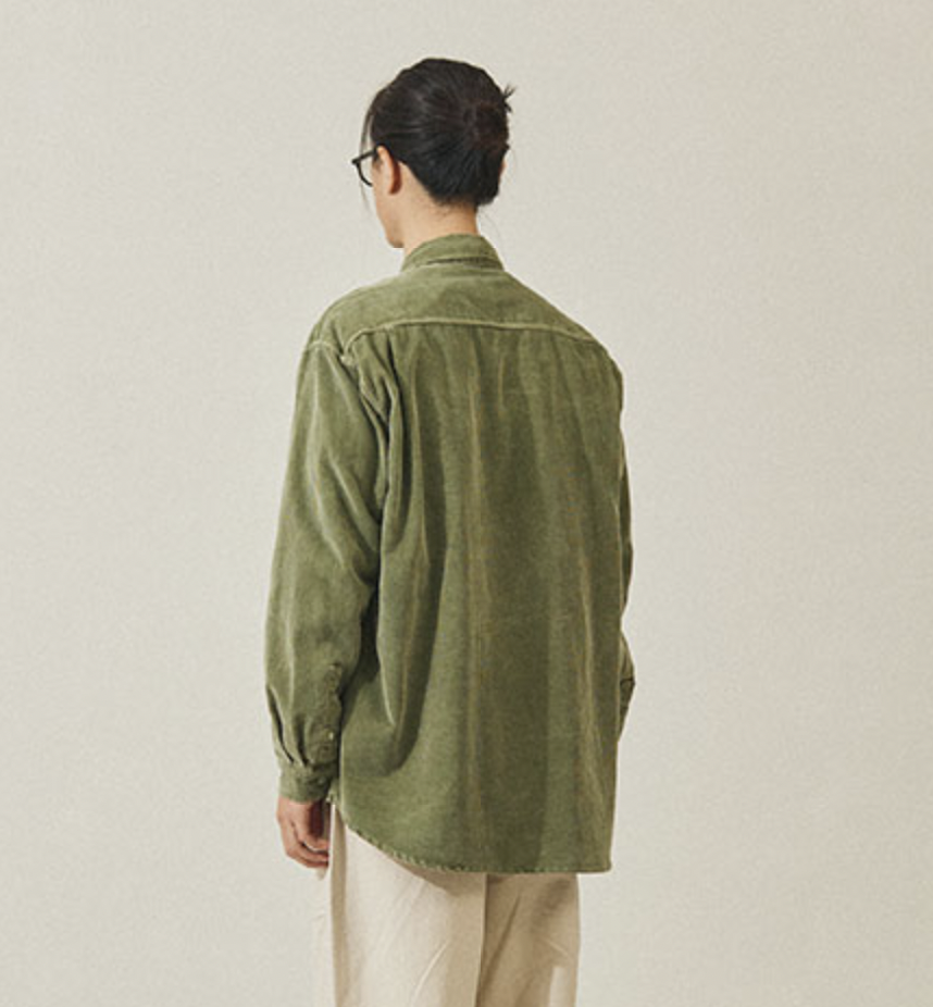 pigment shirt deep green-2