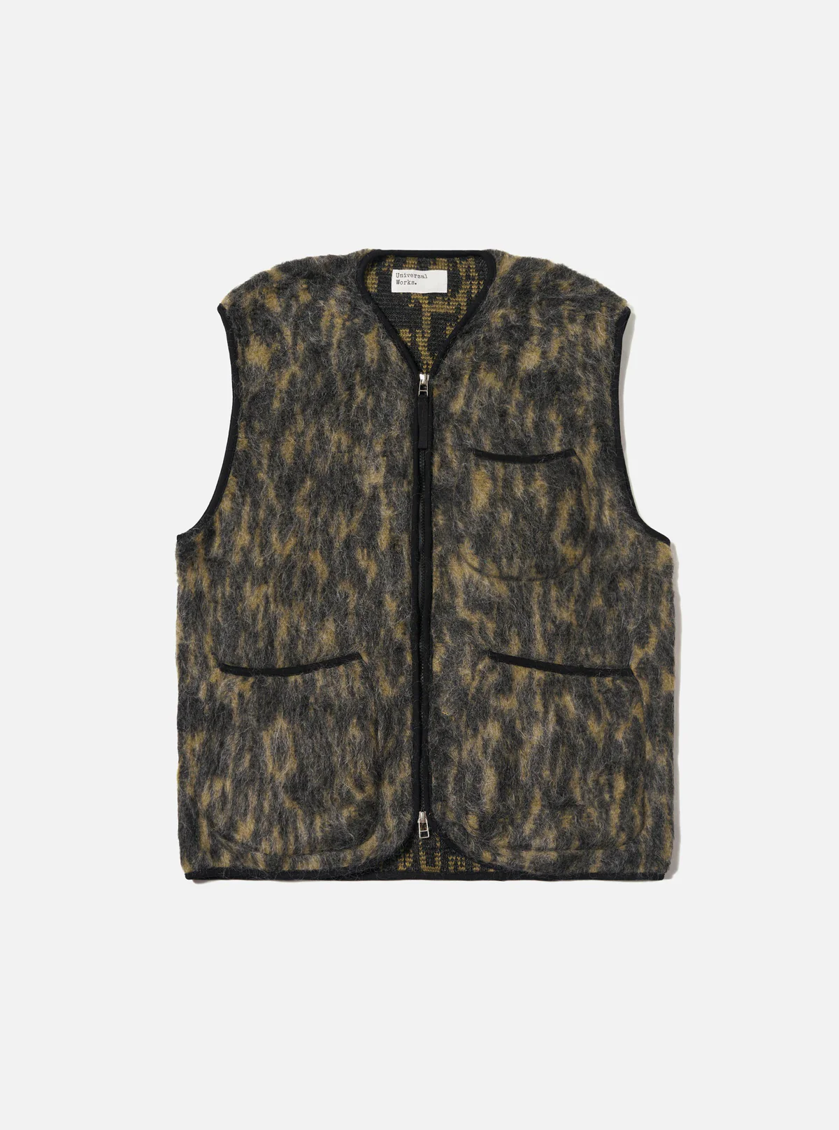 zip gilet charcoal-1