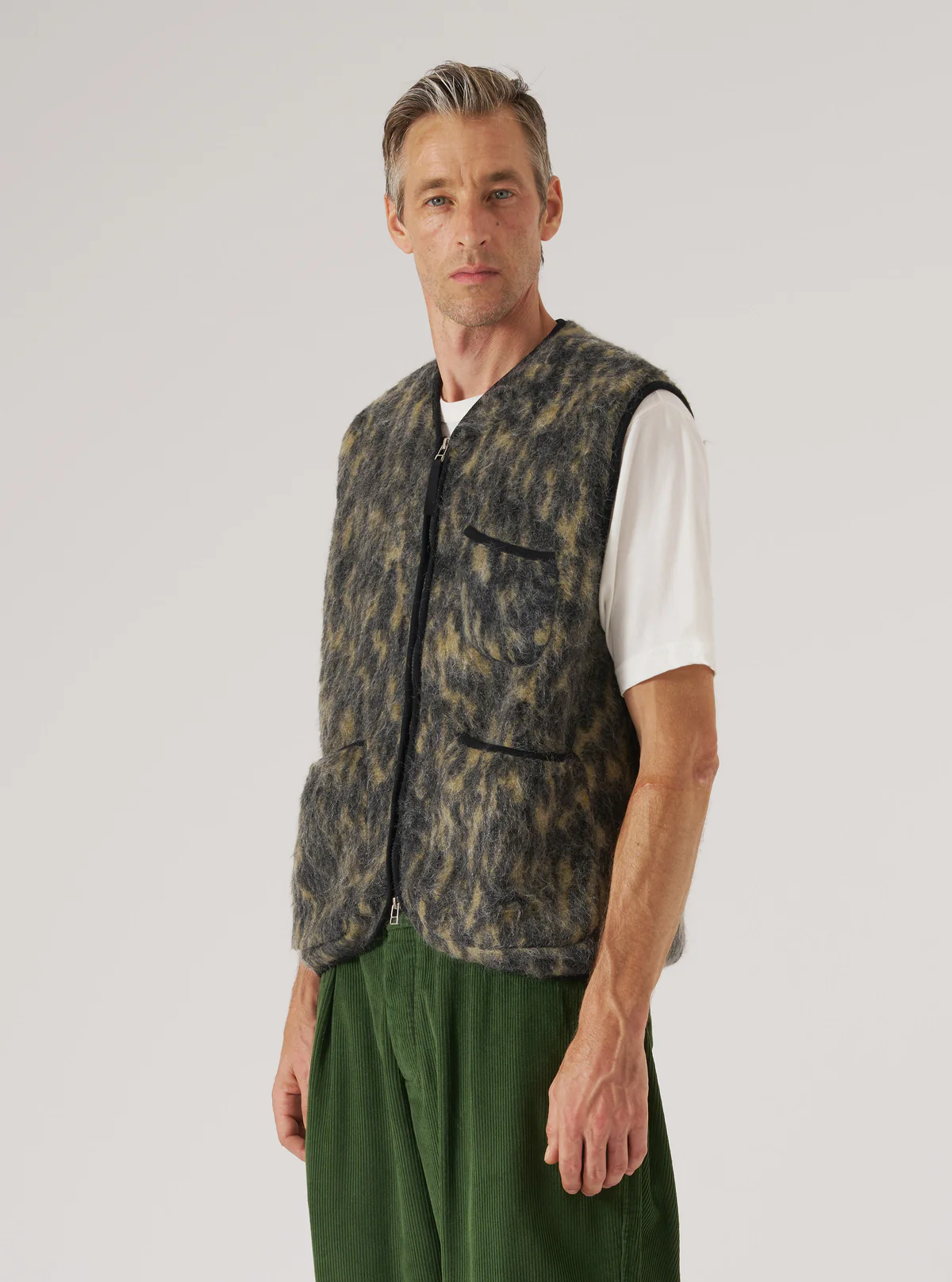 zip gilet charcoal-2