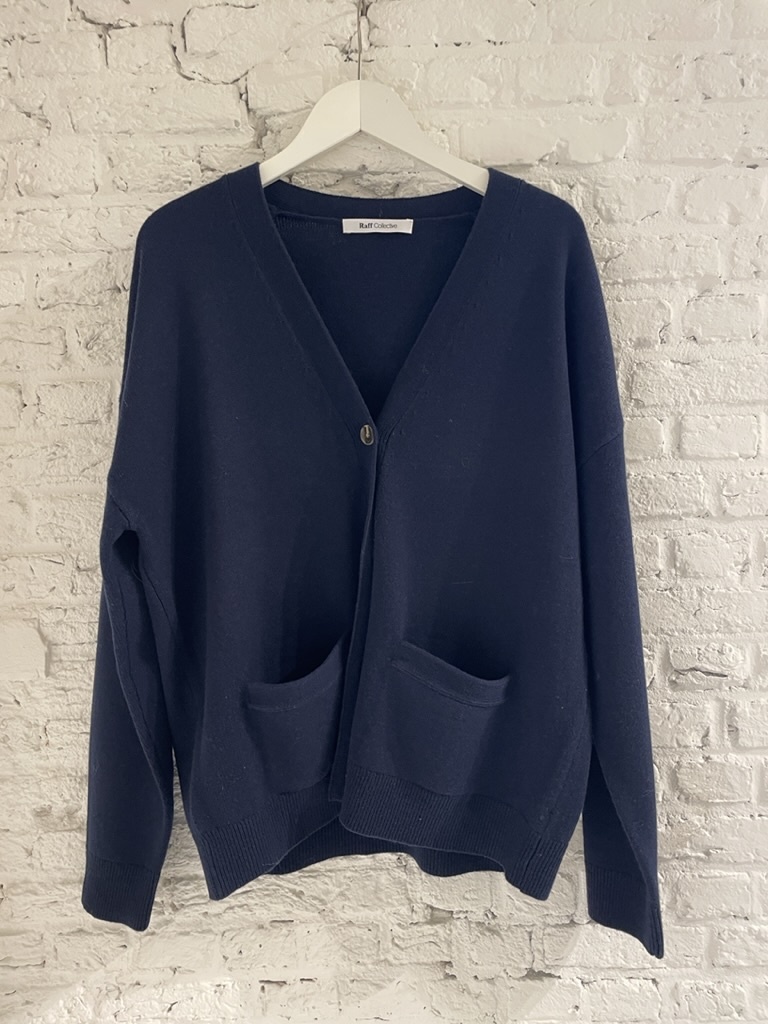 chou cardigan navy-2