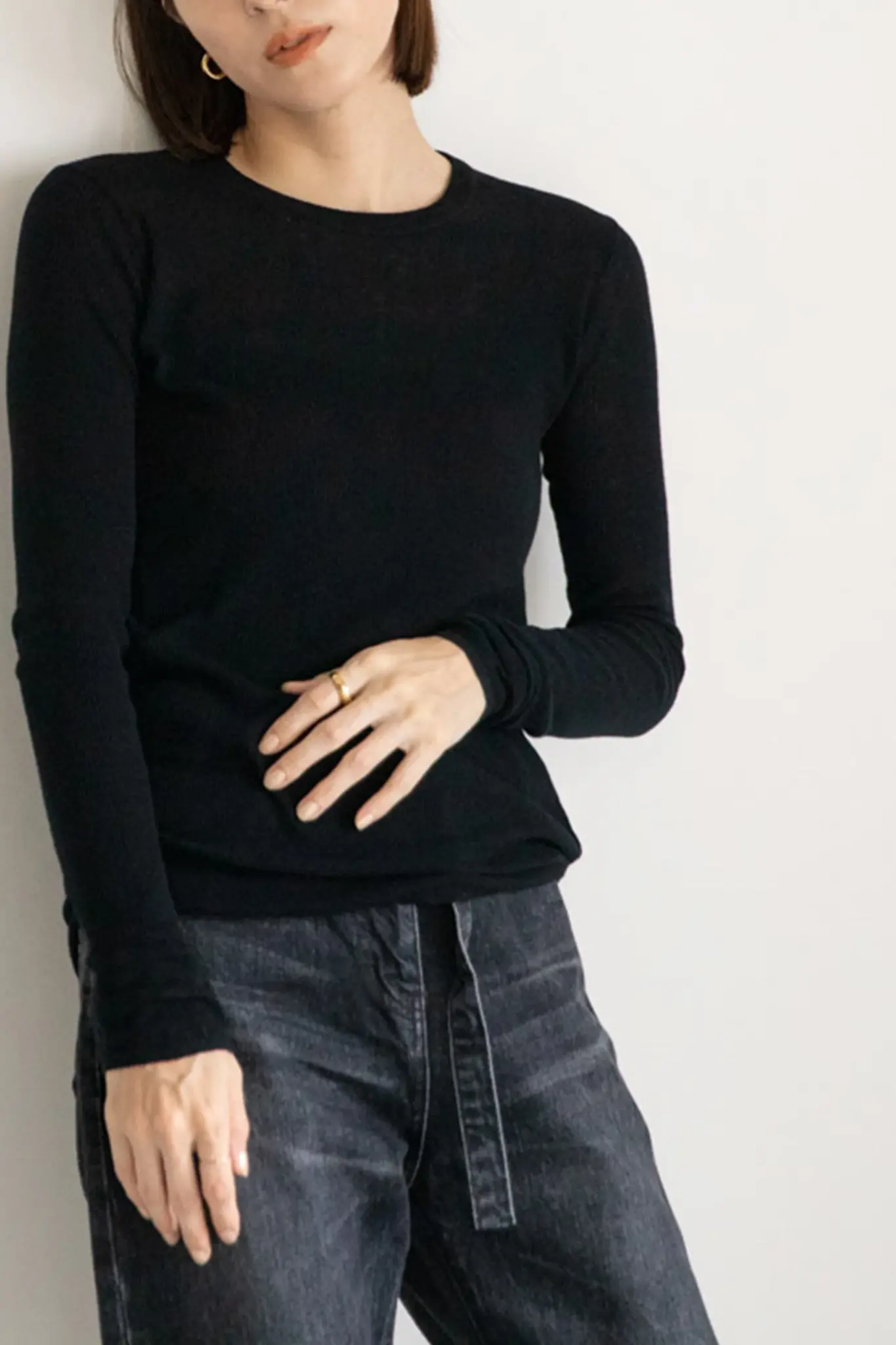 light wool rib black-3