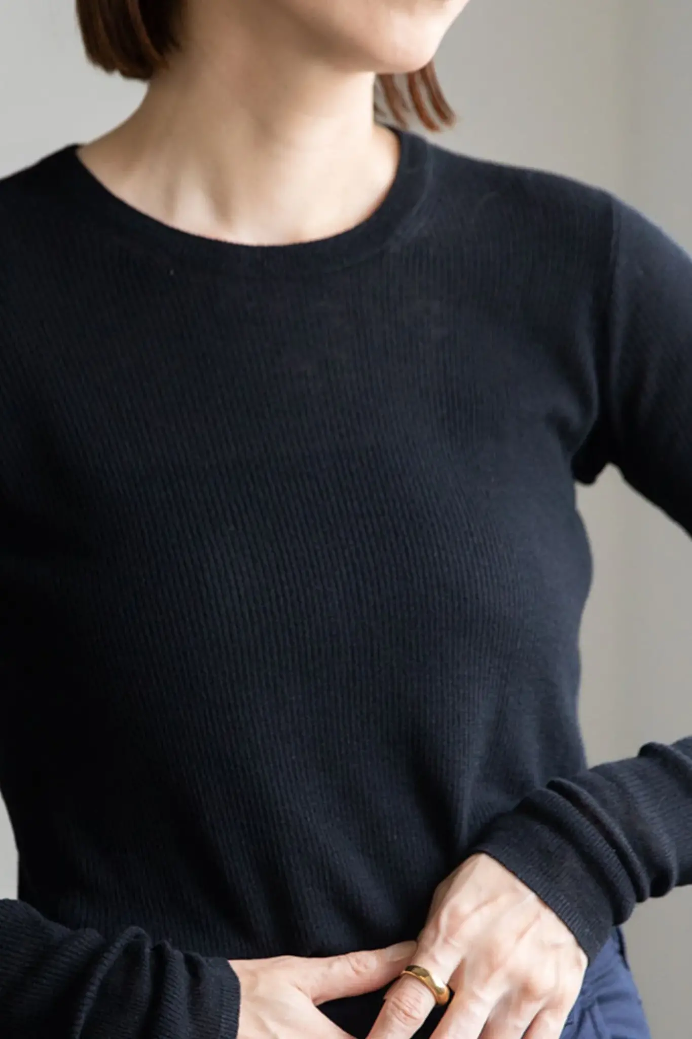 light wool rib black-1