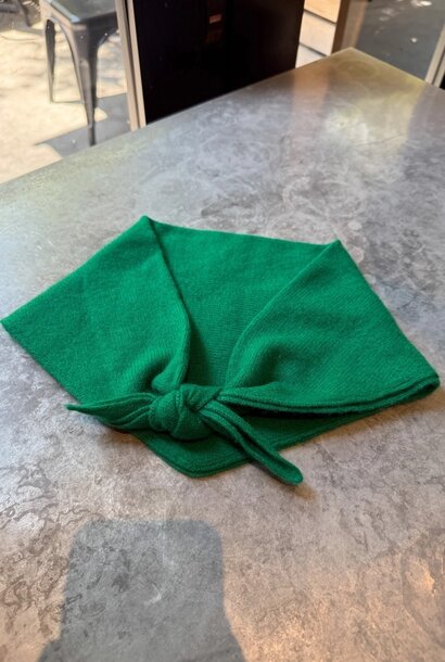 cashmere bandana green