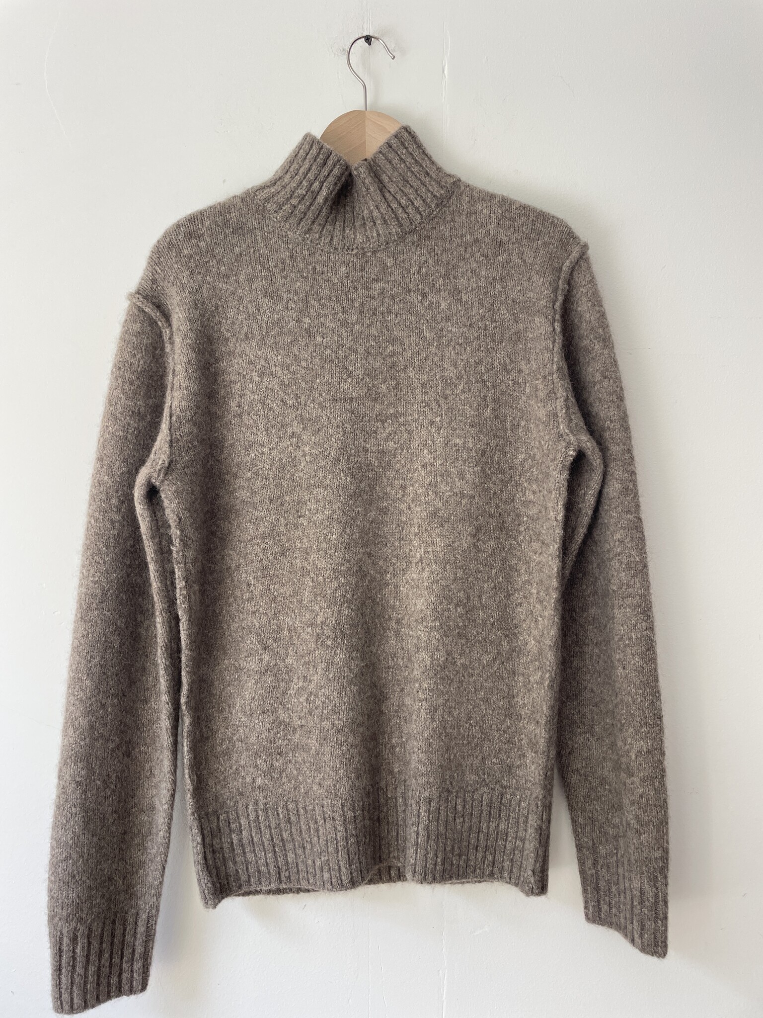 knit turtle neck mushroom-2