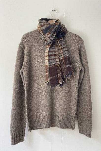 knit turtle neck mushroom