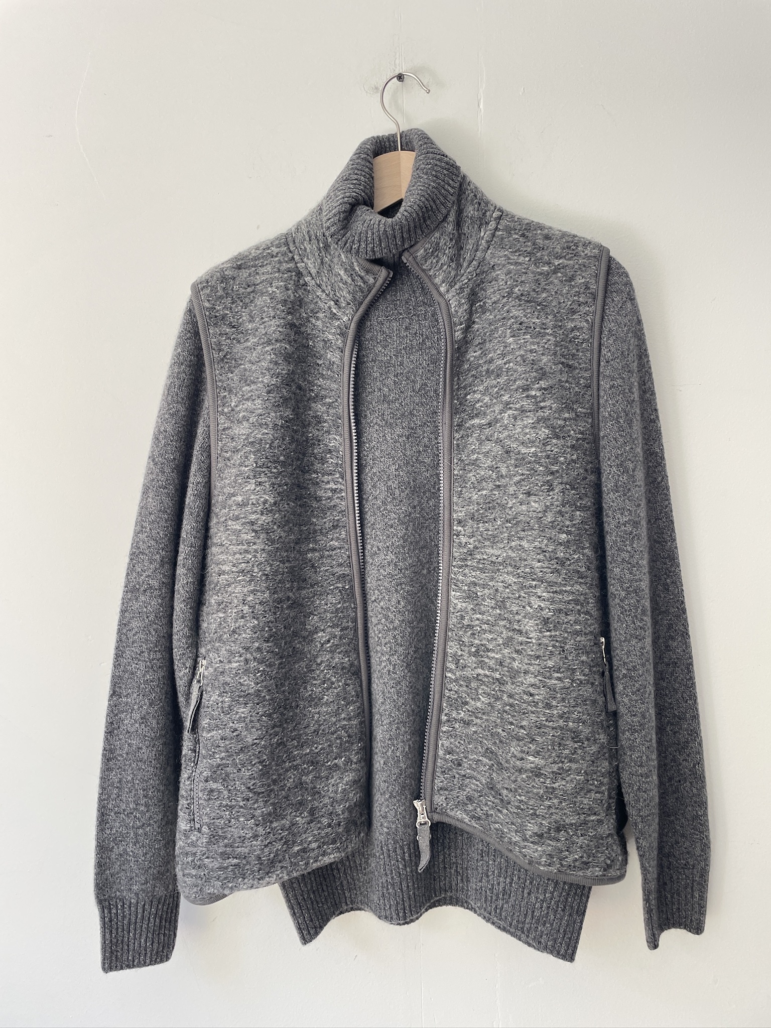 seamless roll neck flannel-1