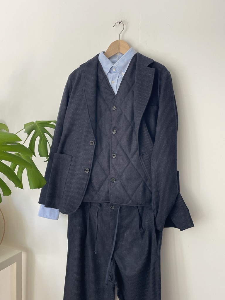 jonny jacket wool navy stripe-2