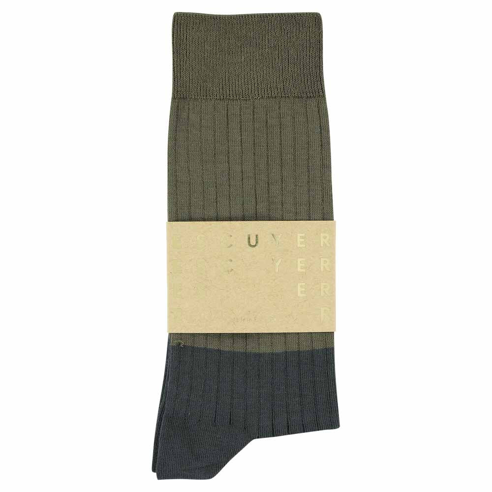 block socks green/grey-2