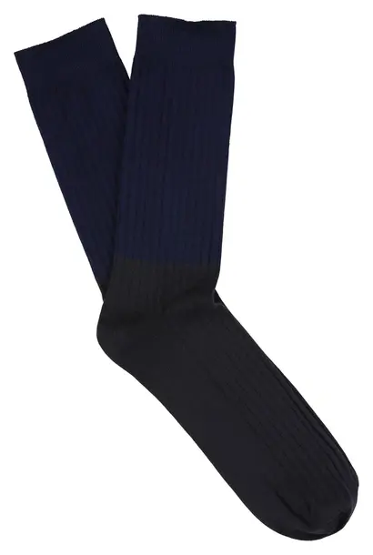 block socks patriot blue / navy blazer