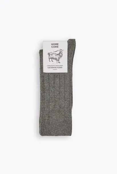 cashmere socks anthracite