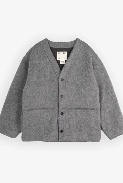 mohair fleece asphalt