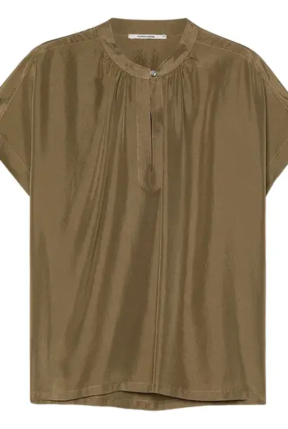 blouse 9491 silk dove grey