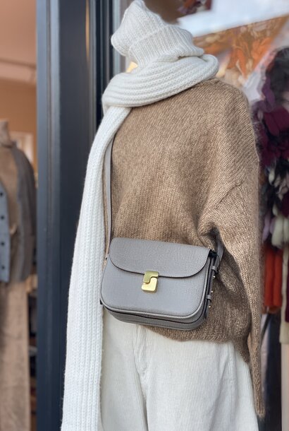 knit mohair silk camel