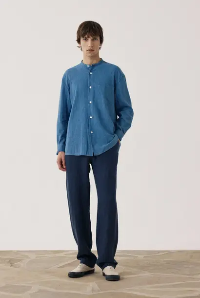 joggy pant linen navy