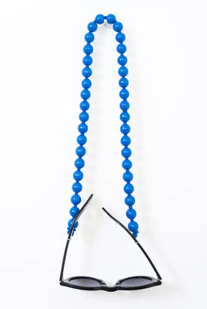 eyeglasses chain blue