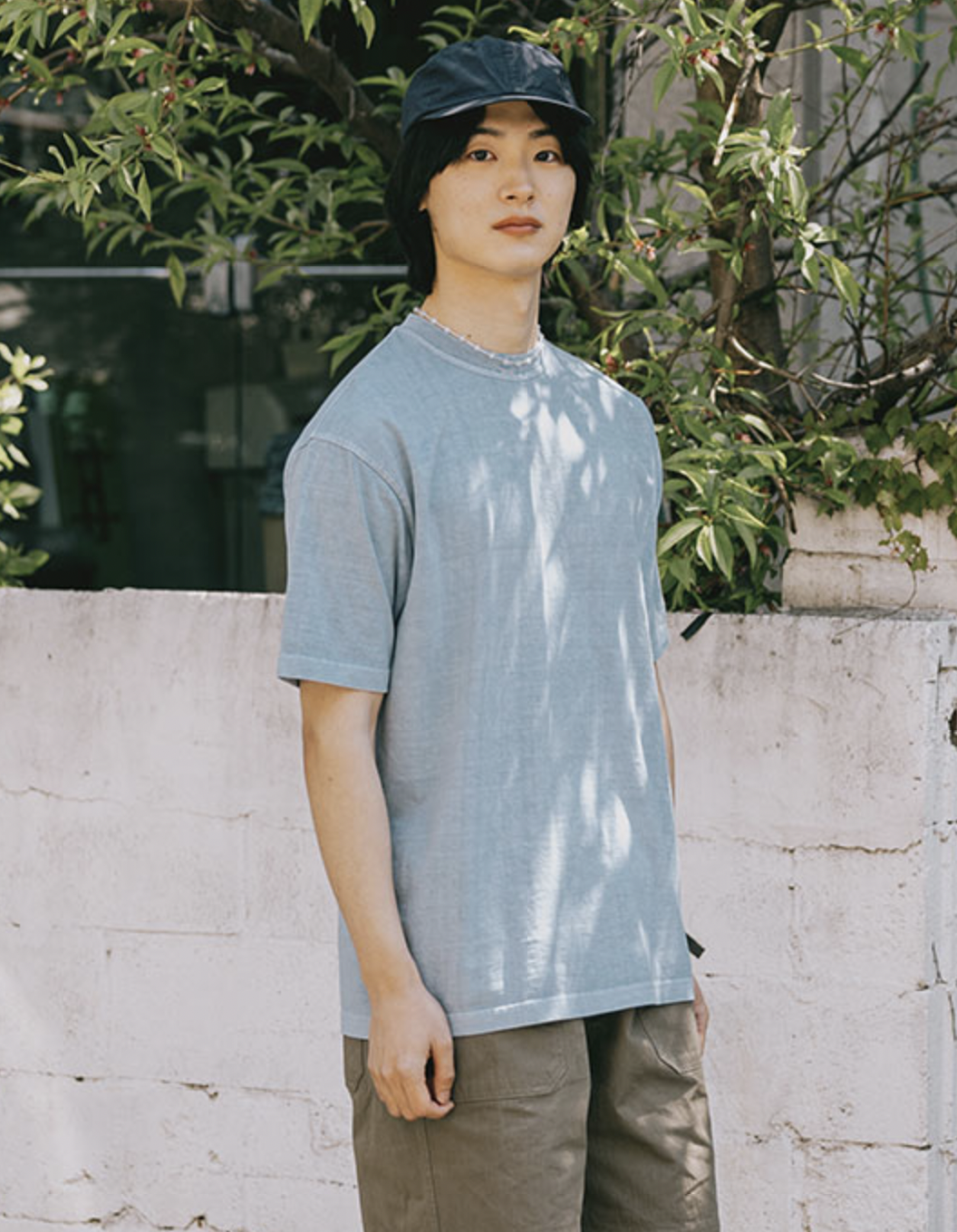 pigment t-shirt light blue-2