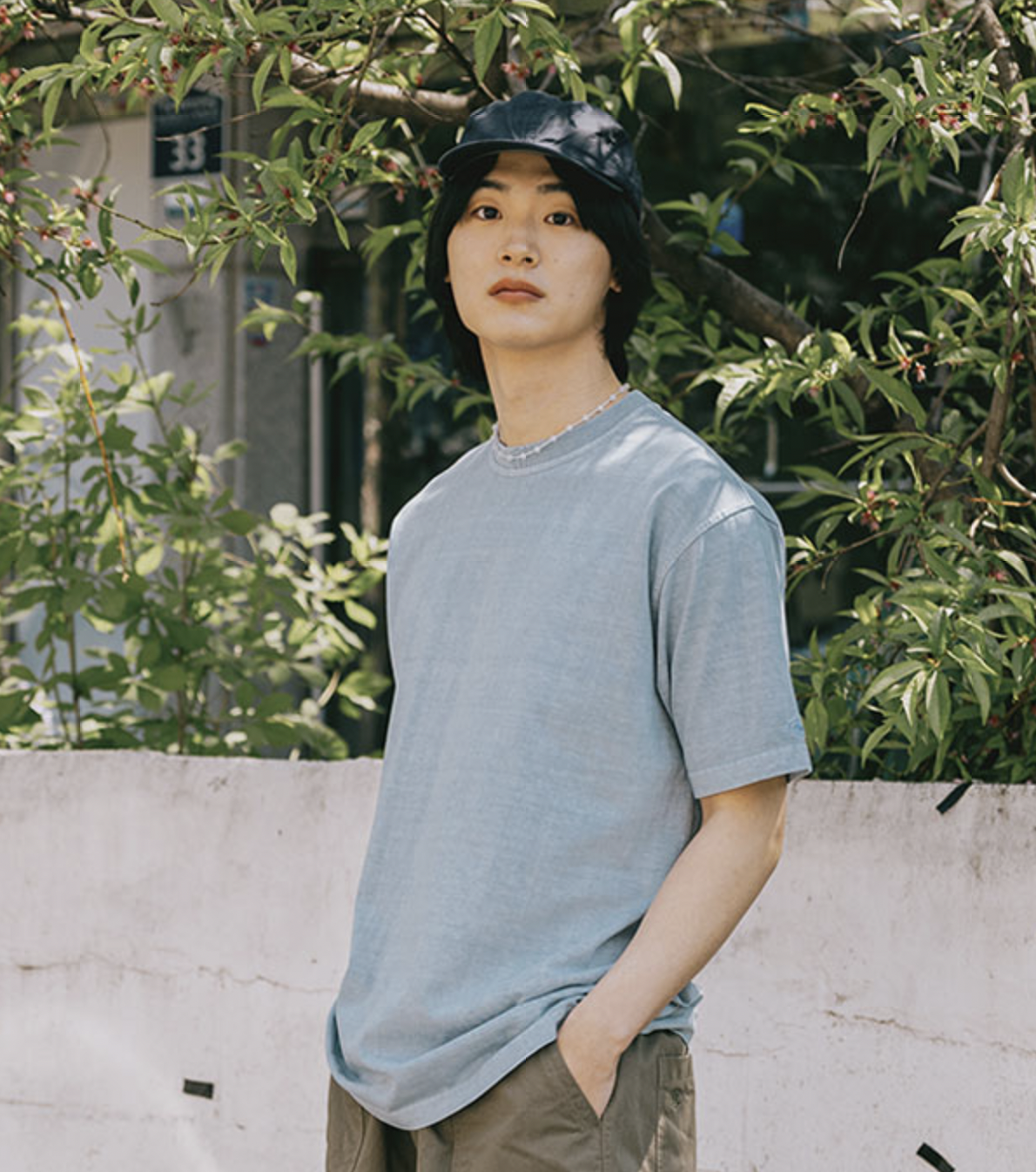 pigment t-shirt light blue-1