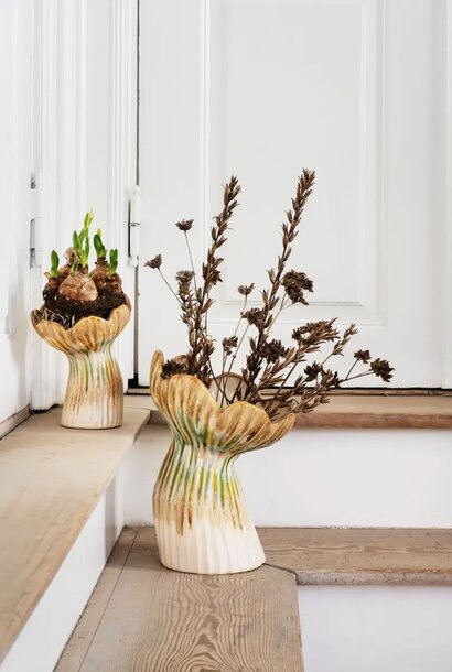 stoneware vase large