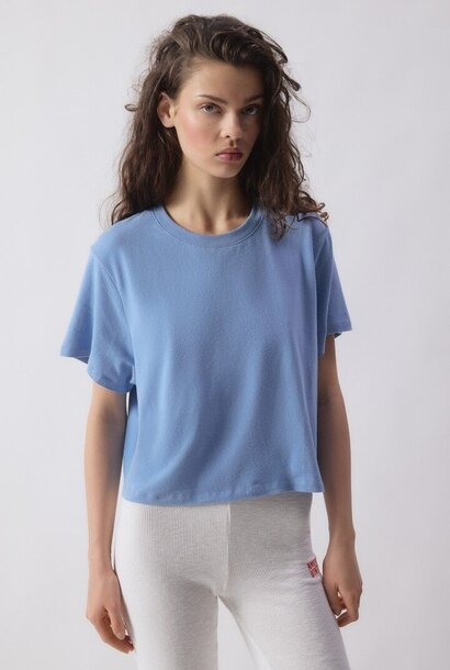 t-shirt YPA ss bleu