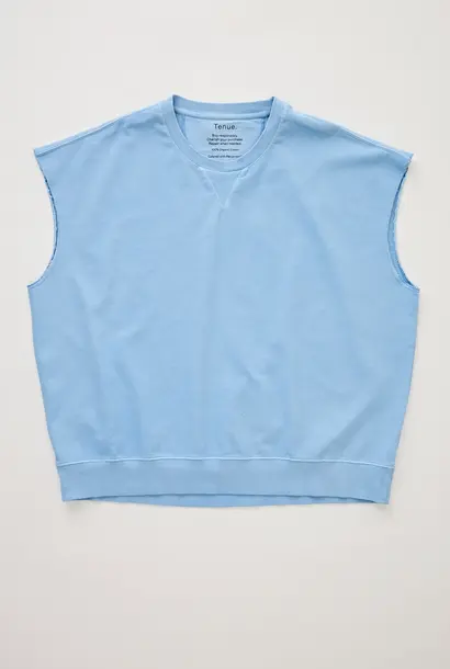 blake sleeveless sweat sky