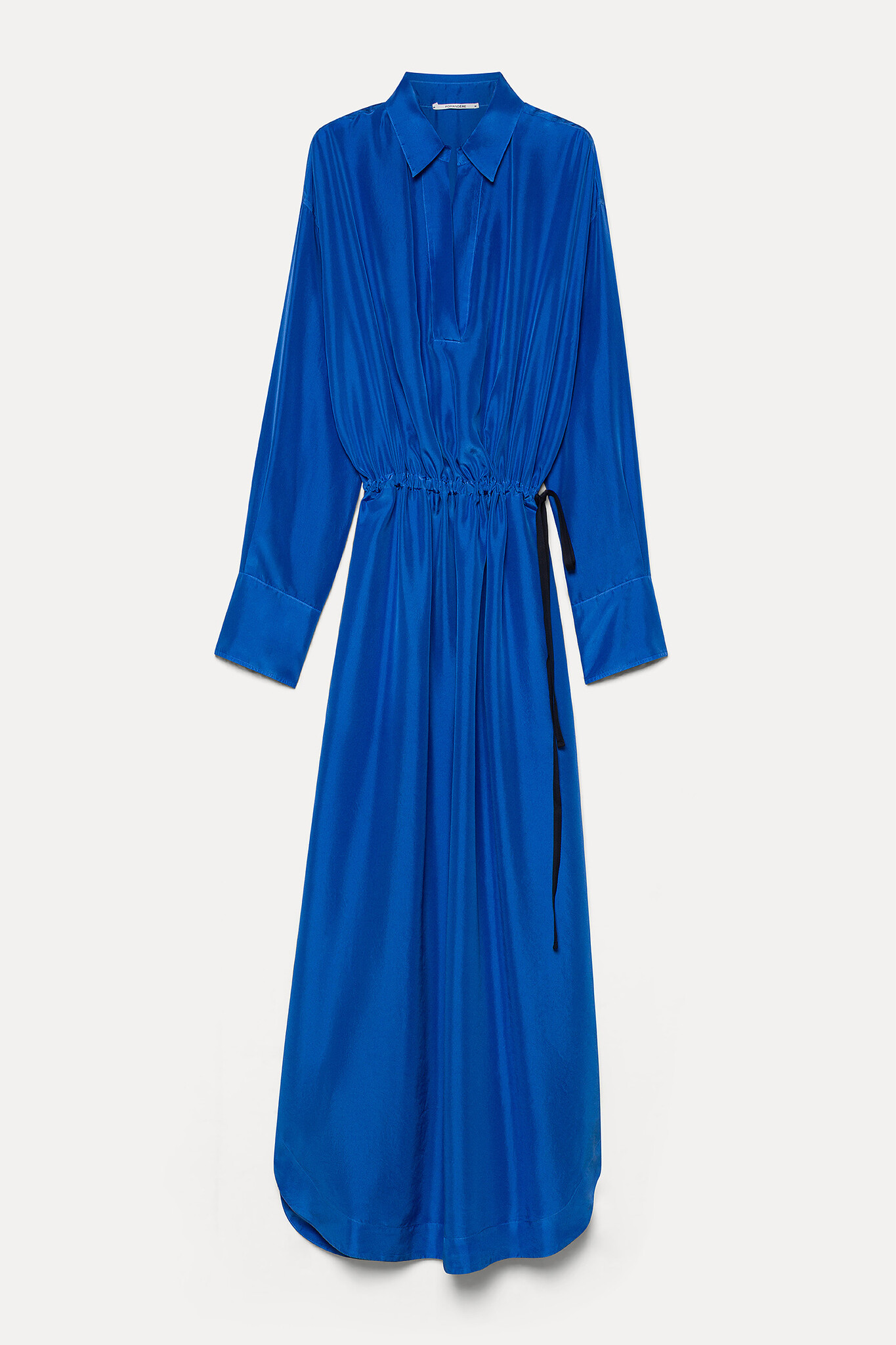 dress 3315 silk ocean blue-2