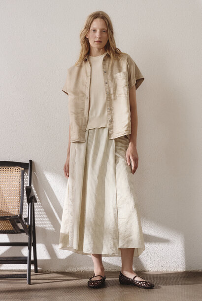 skirt 1189 silk chalk