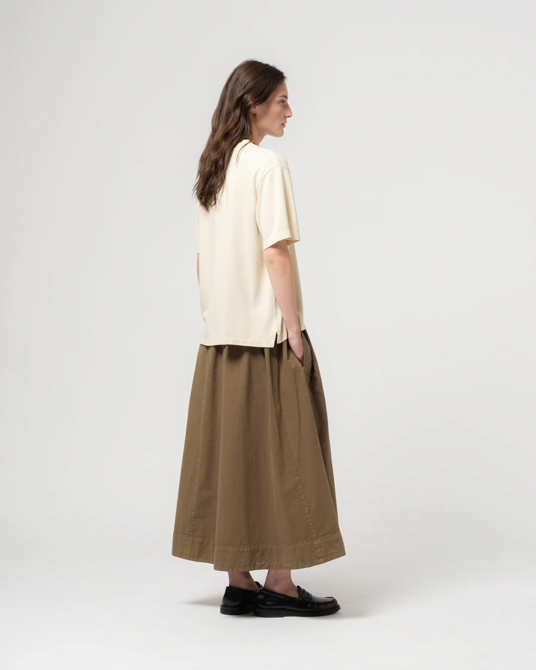 meadow skirt canteen green-4