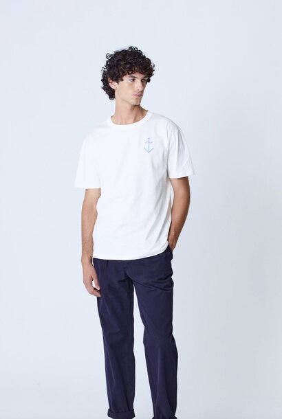 dantas off white blue logo