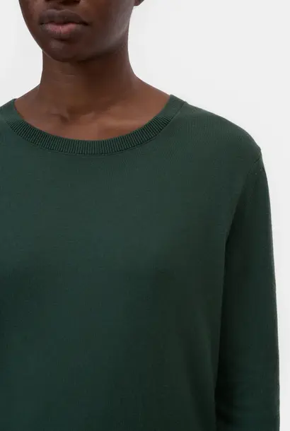 crew neck royal green