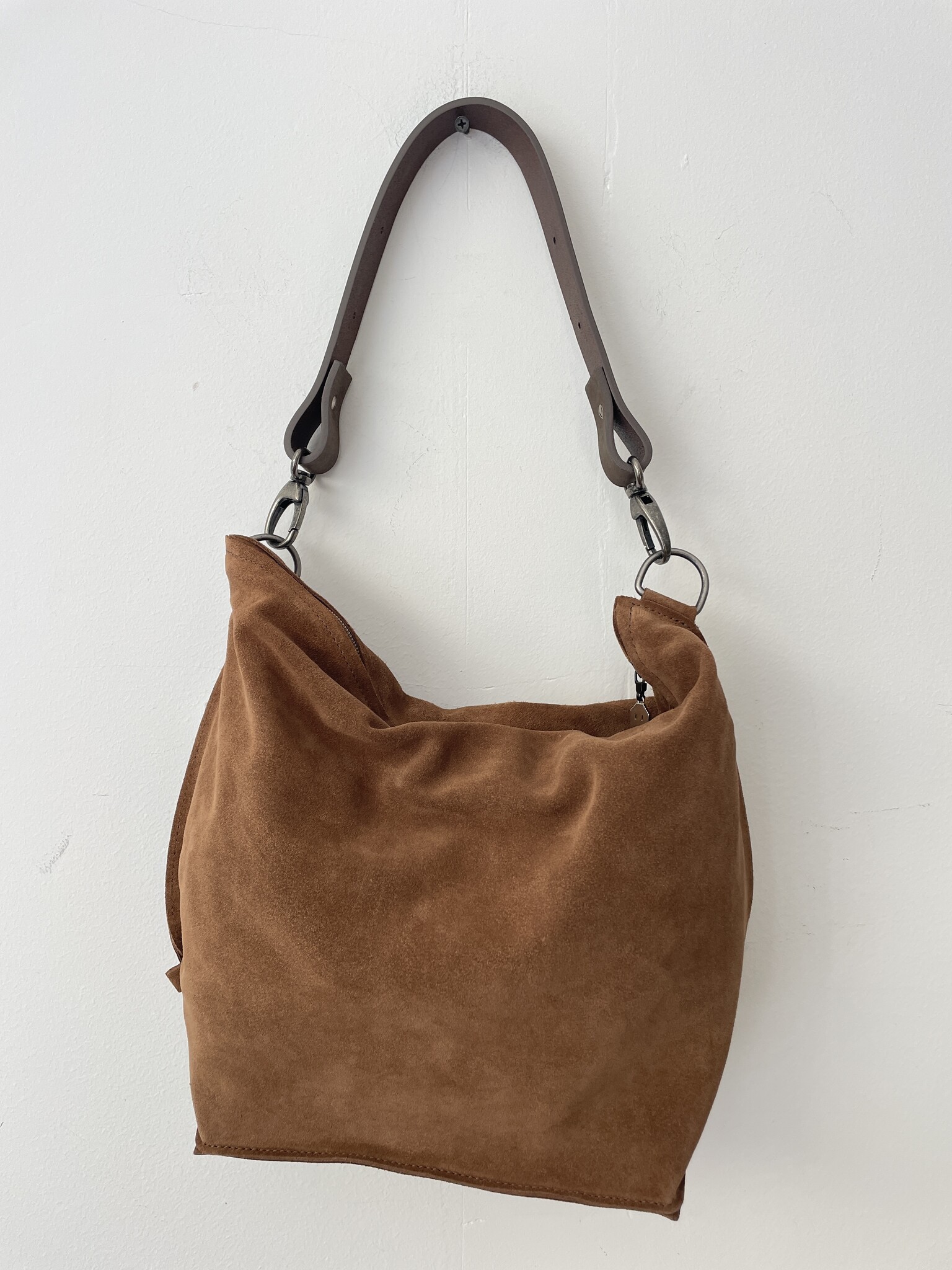 shopper suede cognac-2
