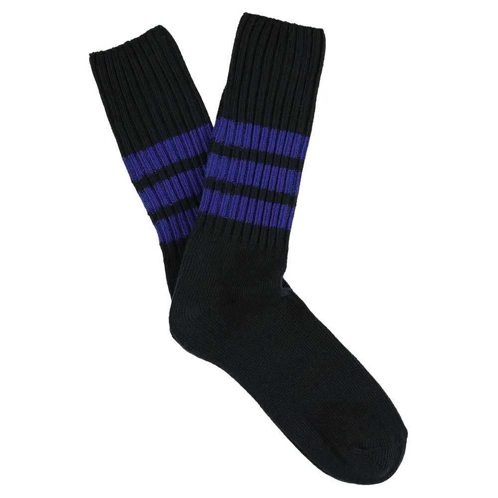 crew stripes socks blue/bright blue-1
