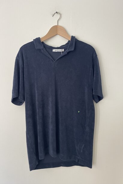 tim polo towelling midnight