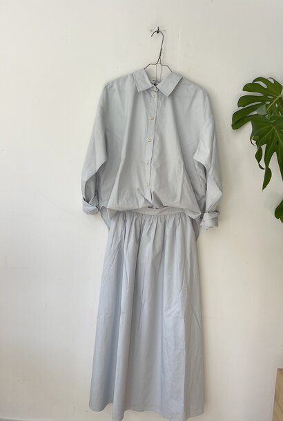 ava popelin light blue