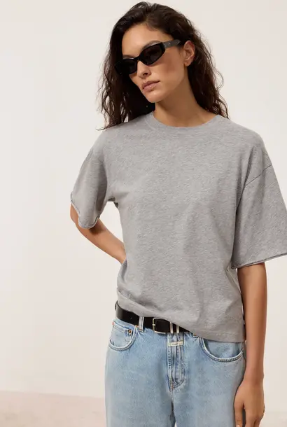 relaxed t-shirt light grey