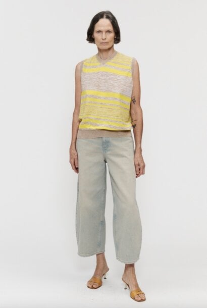 cropped roomy geyser blue