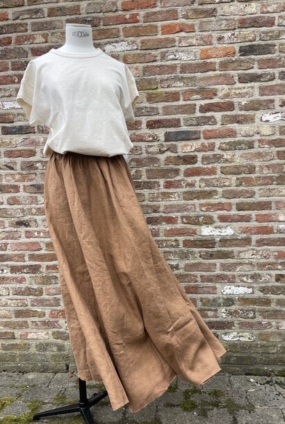 bunga skirt chestnut