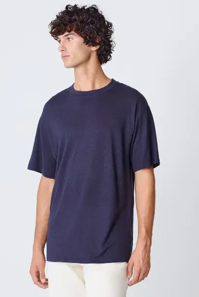 botelho linen dark navy