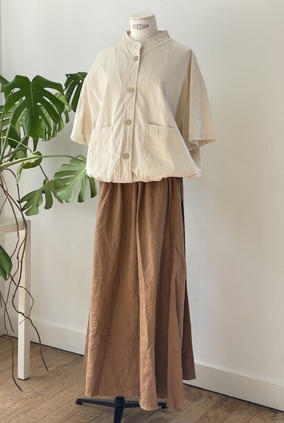 bunga skirt chestnut