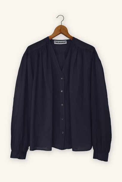 vintage shirt dark blue