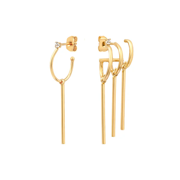 scarlett mismatched hoop ea-3