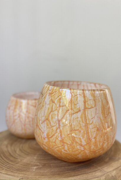 clovis M orange / pink