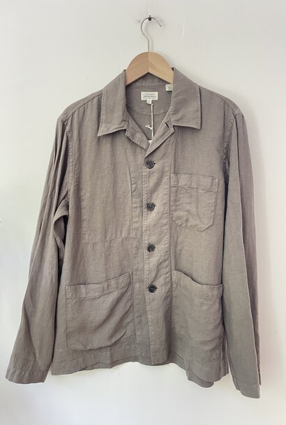 perry jacket linen army