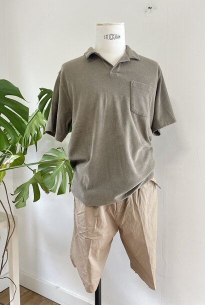 kevin short beige