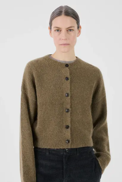 anais cardigan olive