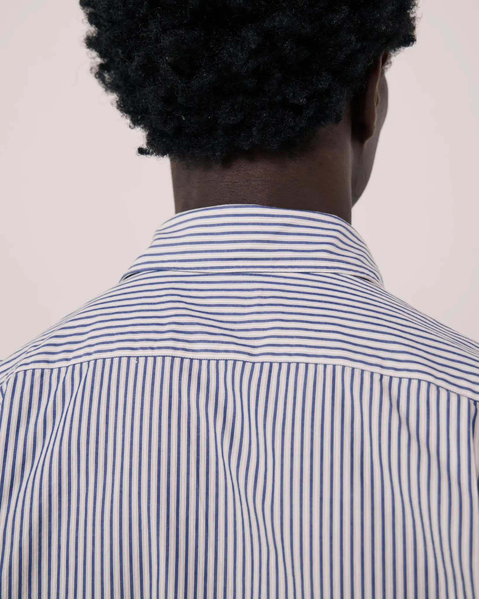 paul coton shirt stripe navy/beige-6