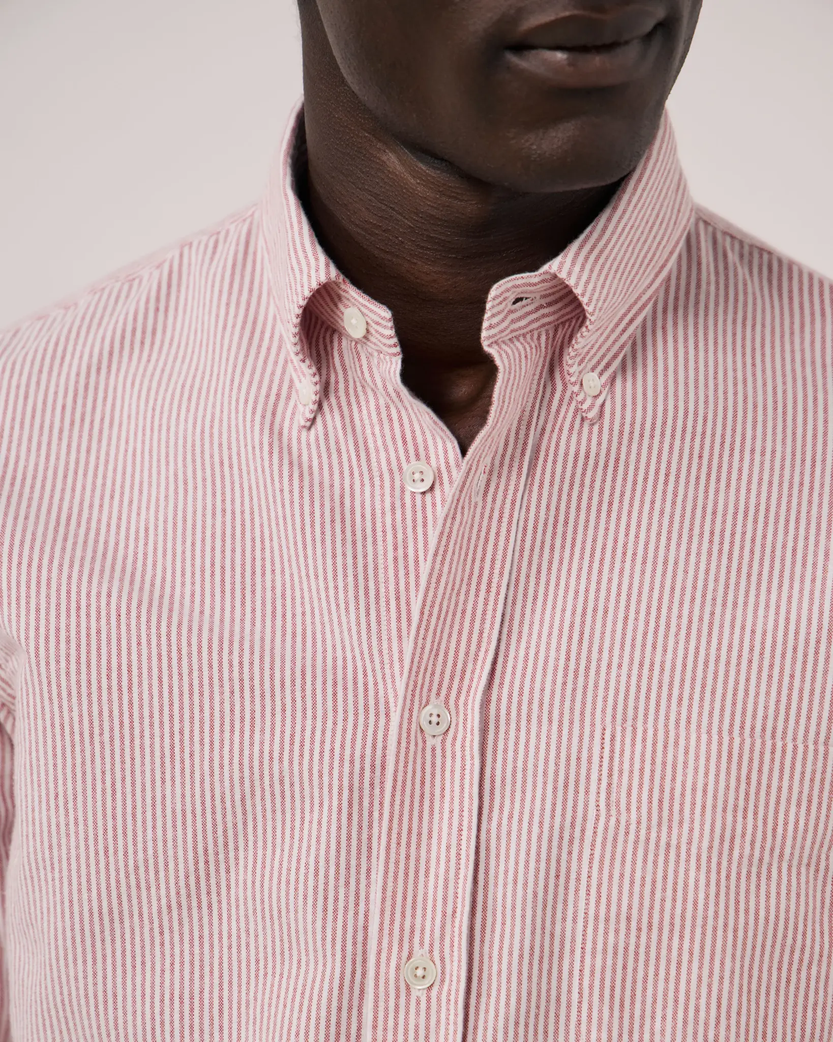 pitt coton shirt stripe red-3