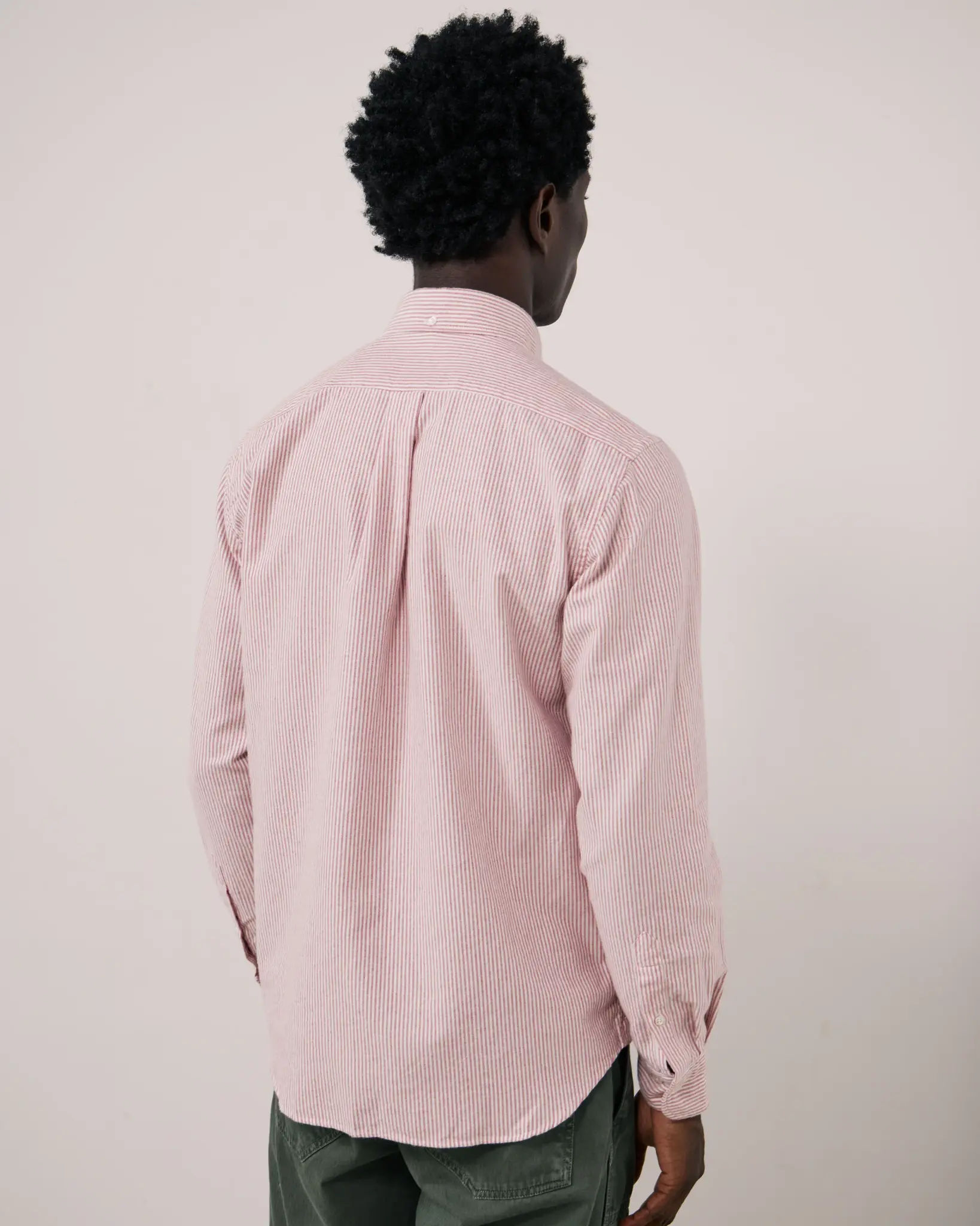 pitt coton shirt stripe red-6