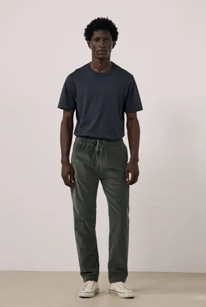 joggy rib pants camo green