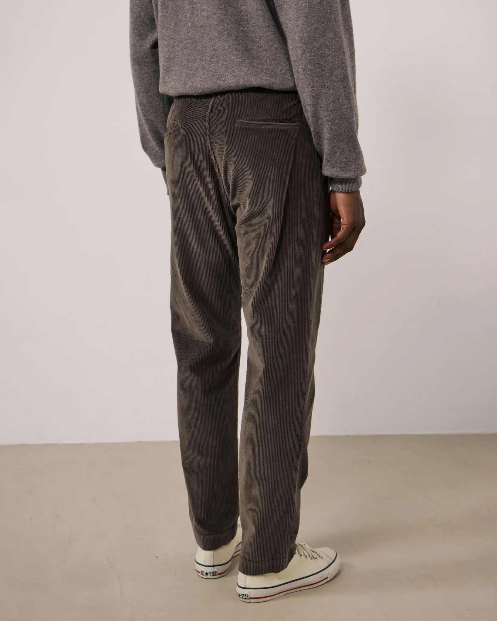 joggy rib pants moka-1